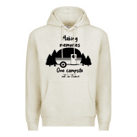 Oatmeal Heather making memories Premium Hoodie - Unal Design