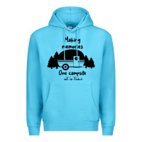 Ocean Blue making memories Premium Hoodie - Unal Design