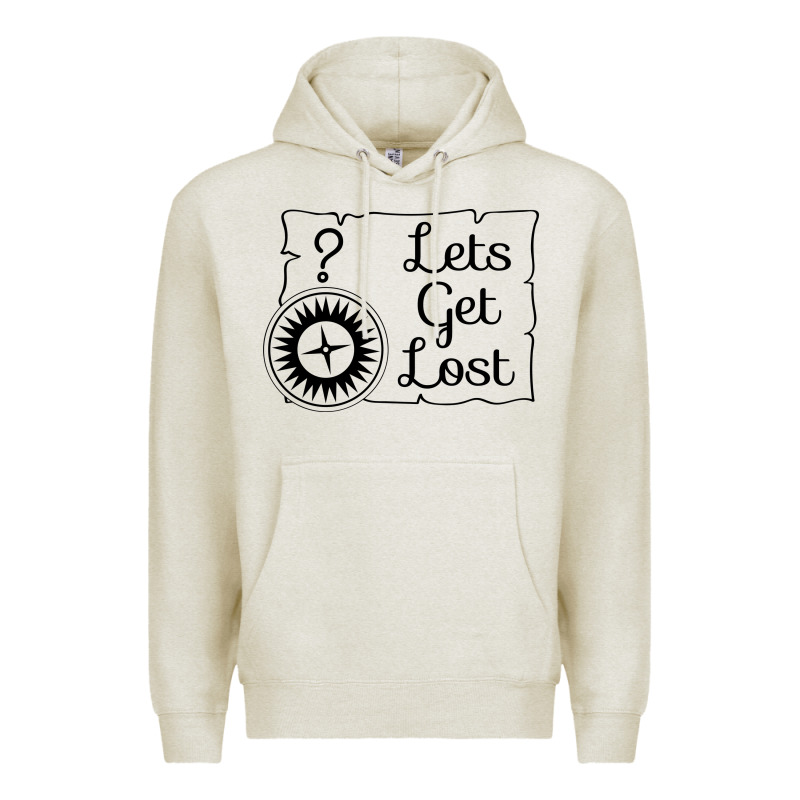 Lets Get Lost Premium Hoodie by Unal Design | Teevron