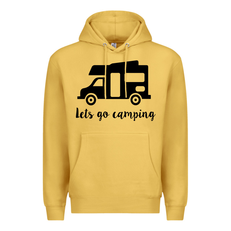 Lets Go Camping Premium Hoodie by Unal Design | Teevron