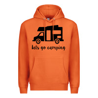 Carrot lets go camping Premium Hoodie - Unal Design