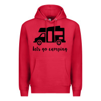 Cardinal lets go camping Premium Hoodie - Unal Design