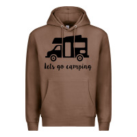 Chestnut lets go camping Premium Hoodie - Unal Design