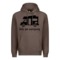 Coffee lets go camping Premium Hoodie - Unal Design