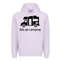Lilac lets go camping Premium Hoodie - Unal Design