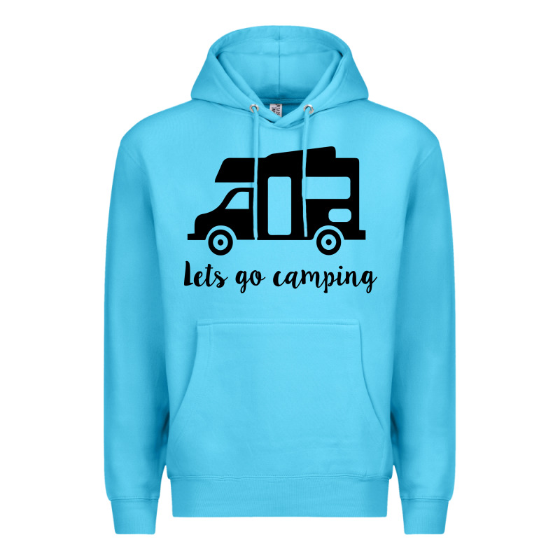 Lets Go Camping Premium Hoodie by Unal Design | Teevron