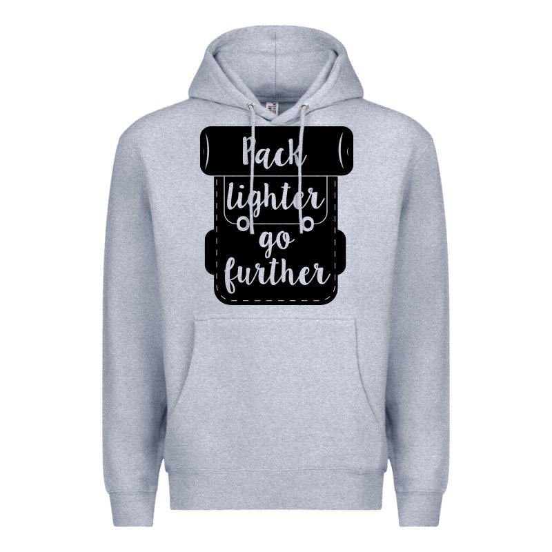 Pack Lighter Go Further Premium Hoodie by Unal Design | Teevron