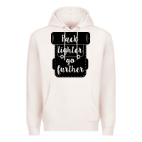 Pale Pink pack lighter go further Premium Hoodie - Unal Design