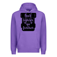 Purple pack lighter go further Premium Hoodie - Unal Design