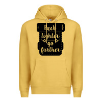 Antique Gold pack lighter go further Premium Hoodie - Unal Design