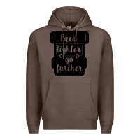 Coffee pack lighter go further Premium Hoodie - Unal Design