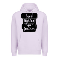 Lilac pack lighter go further Premium Hoodie - Unal Design