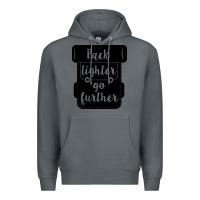 Rock pack lighter go further Premium Hoodie - Unal Design