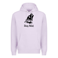 Lilac stay wild Premium Hoodie - Unal Design
