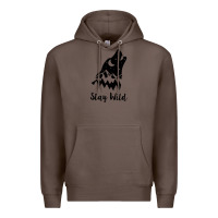 Coffee stay wild Premium Hoodie - Unal Design