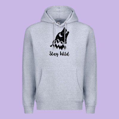 Premium Hoodie stay wild