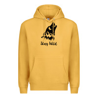 Mustard stay wild Premium Hoodie - Unal Design