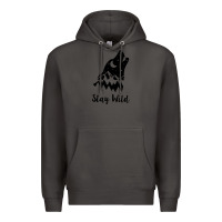 Smoke stay wild Premium Hoodie - Unal Design
