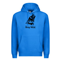 True Royal stay wild Premium Hoodie - Unal Design