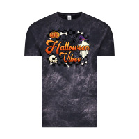 Cloud Black halloween vibes Vintage Tee - Artiststas