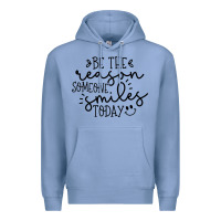 Colony Blue smile Premium Hoodie - Unal Design