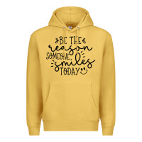 Antique Gold smile Premium Hoodie - Unal Design