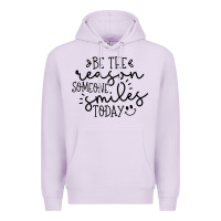 Lilac smile Premium Hoodie - Unal Design