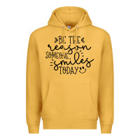 Mustard smile Premium Hoodie - Unal Design