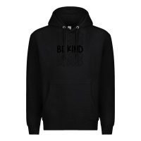 Black be kind Premium Hoodie - Unal Design