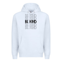 White be kind Premium Hoodie - Unal Design