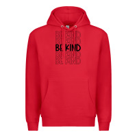 Red be kind Premium Hoodie - Unal Design