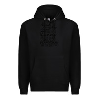Black kind Premium Hoodie - Unal Design