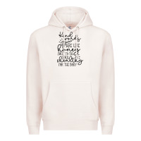 Pale Pink kind Premium Hoodie - Unal Design