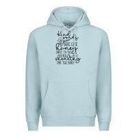 Blue Mist kind Premium Hoodie - Unal Design