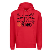 Red be kind Premium Hoodie - Unal Design