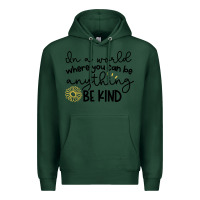 Sports Green be kind Premium Hoodie - Unal Design