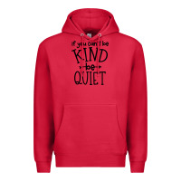 Cardinal kind be quiet Premium Hoodie - Unal Design