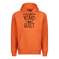 Carrot kind be quiet Premium Hoodie - Unal Design