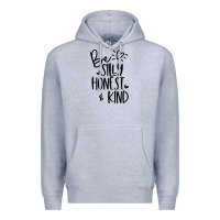 Heather Grey kind Premium Hoodie - Unal Design