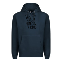 Navy kind Premium Hoodie - Unal Design