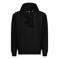 Black kind Premium Hoodie - Unal Design