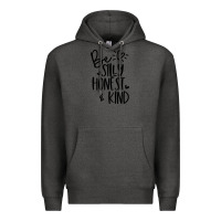 Charcoal Heather kind Premium Hoodie - Unal Design