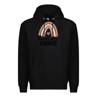 Black kindness Premium Hoodie - Unal Design