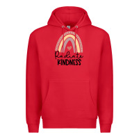 Red kindness Premium Hoodie - Unal Design