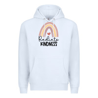 White kindness Premium Hoodie - Unal Design