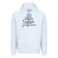 White kindness Premium Hoodie - Unal Design