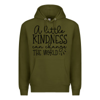 Army Green the world Premium Hoodie - Unal Design
