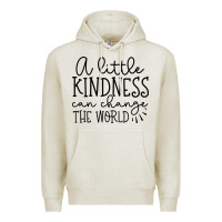 Oatmeal Heather the world Premium Hoodie - Unal Design
