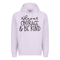 Lilac be kind Premium Hoodie - Unal Design