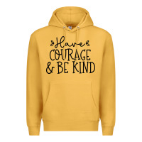 Mustard be kind Premium Hoodie - Unal Design